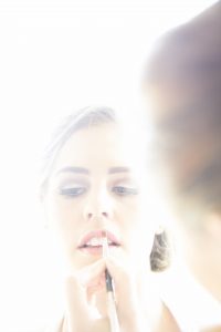 beautiful bridal hair and makeup - - Carly from Hair 4 Brides and Erica from Makup for Brides created this look