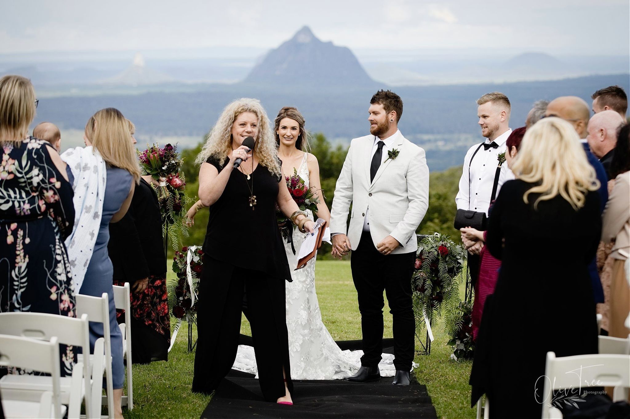 Look at that view! Wedding Celebrant Hinterland Sunshine Coast Mountains
