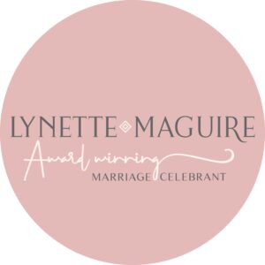 Lynette Maguire logo - Logo for Lynette Maguire Marriage Celebrant